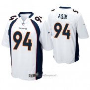 Maglia NFL Game Denver Broncos 94 Mctelvin Agim Bianco