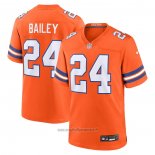 Maglia NFL Game Denver Broncos Champ Bailey Mile High Collection 1977 Throwback Retired Arancione