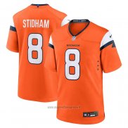 Maglia NFL Game Denver Broncos Jarrett Stidham Arancione Bianco