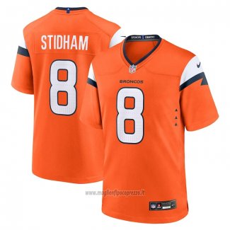 Maglia NFL Game Denver Broncos Jarrett Stidham Arancione Bianco