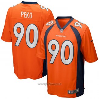 Maglia NFL Game Denver Broncos Kyle Peko Arancione