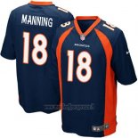 Maglia NFL Game Denver Broncos Manning Blu