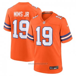 Maglia NFL Game Denver Broncos Marvin Mims Jr Mile High Collection 1977 Throwback Arancione