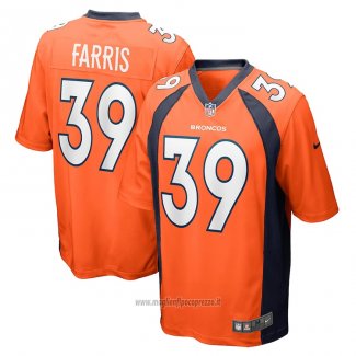 Maglia NFL Game Denver Broncos Rojesterman Farris Arancione