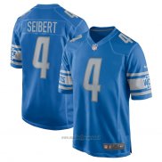 Maglia NFL Game Detroit Lions Austin Seibert Blu