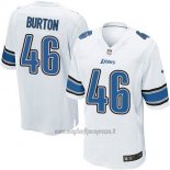 Maglia NFL Game Detroit Lions Burton Bianco