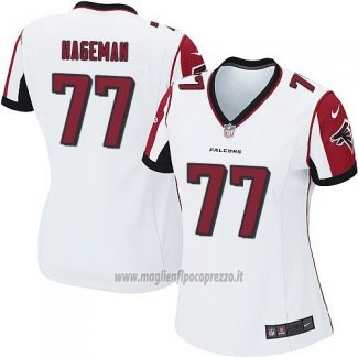 Maglia NFL Game Donna Atlanta Falcons Hageman Bianco