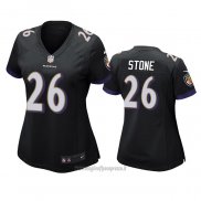Maglia NFL Game Donna Baltimore Ravens Geno Stone Nero