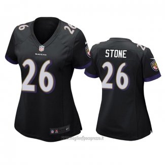 Maglia NFL Game Donna Baltimore Ravens Geno Stone Nero