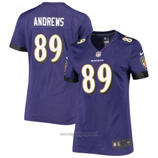 Maglia NFL Game Donna Baltimore Ravens Mark Andrews Viola