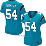 Maglia NFL Game Donna Carolina Panthers Thompson Blu