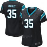 Maglia NFL Game Donna Carolina Panthers Tolbert Nero