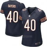 Maglia NFL Game Donna Chicago Bears Sayers Bianco Blu