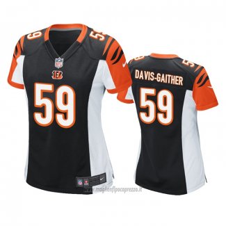 Maglia NFL Game Donna Cincinnati Bengals Akeem Davis Gaither Nero
