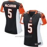 Maglia NFL Game Donna Cincinnati Bengals Mccarron Nero