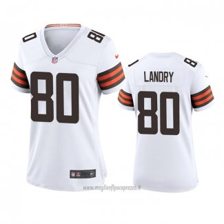 Maglia NFL Game Donna Cleveland Browns Jarvis Landry 2020 Bianco