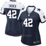 Maglia NFL Game Donna Dallas Cowboys Church Blu Bianco