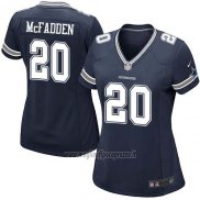 Maglia NFL Game Donna Dallas Cowboys Mcfadden Blu