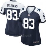 Maglia NFL Game Donna Dallas Cowboys Williams Blu Bianco