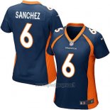 Maglia NFL Game Donna Denver Broncos Sanchez Blu