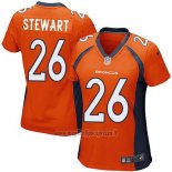 Maglia NFL Game Donna Denver Broncos Stewart Arancione