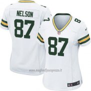 Maglia NFL Game Donna Green Bay Packers Nelson Bianco