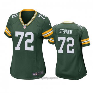 Maglia NFL Game Donna Green Bay Packers Simon Stepaniak Verde