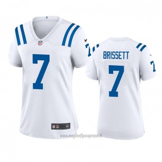 Maglia NFL Game Donna Indianapolis Colts Jacoby Brissett 2020 Bianco
