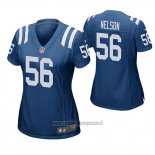 Maglia NFL Game Donna Indianapolis Colts Quenton Nelson Blu
