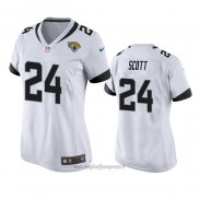 Maglia NFL Game Donna Jacksonville Jaguars Josiah Scott Bianco