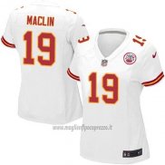 Maglia NFL Game Donna Kansas City Chiefs Maclin Bianco