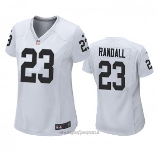 Maglia NFL Game Donna Las Vegas Raiders Damarious Randall Bianco