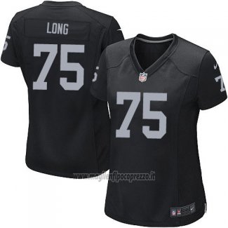 Maglia NFL Game Donna Las Vegas Raiders Long Nero