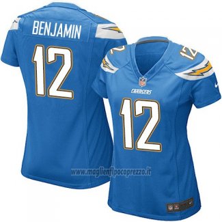 Maglia NFL Game Donna Los Angeles Chargers Benjamin Blu