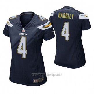 Maglia NFL Game Donna Los Angeles Chargers Michael Badgley Navy