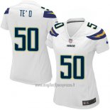 Maglia NFL Game Donna Los Angeles Chargers Teo Bianco