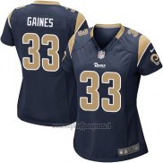 Maglia NFL Game Donna Los Angeles Rams Gaines Nero