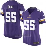 Maglia NFL Game Donna Minnesota Vikings Barr Viola