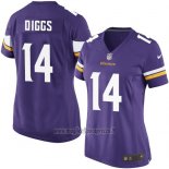 Maglia NFL Game Donna Minnesota Vikings Diggs Viola