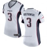 Maglia NFL Game Donna New England Patriots Gostkowski Bianco