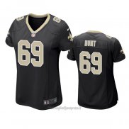 Maglia NFL Game Donna New Orleans Saints Margus Hunt Nero
