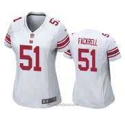 Maglia NFL Game Donna New York Giants Kyler Fackrell Bianco