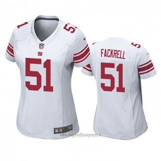 Maglia NFL Game Donna New York Giants Kyler Fackrell Bianco
