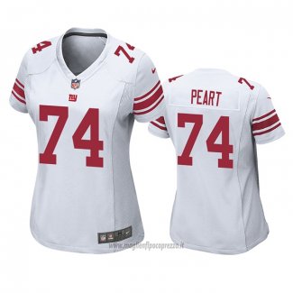 Maglia NFL Game Donna New York Giants Matt Peart Bianco