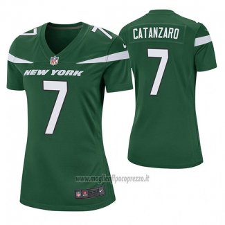 Maglia NFL Game Donna New York Jets Chandler Catanzaro Verde