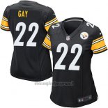 Maglia NFL Game Donna Pittsburgh Steelers Gay Nero