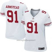 Maglia NFL Game Donna San Francisco 49ers Armstead Bianco