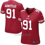 Maglia NFL Game Donna San Francisco 49ers Armstead Rosso
