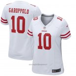 Maglia NFL Game Donna San Francisco 49ers Jimmy Garoppolo Bianco Color Rush