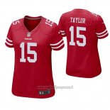 Maglia NFL Game Donna San Francisco 49ers Trent Taylor Rosso